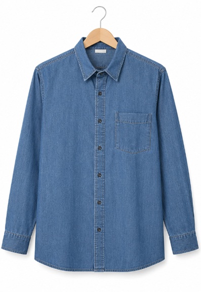 Camisa de jean hombre, fotografía 1 de 1
